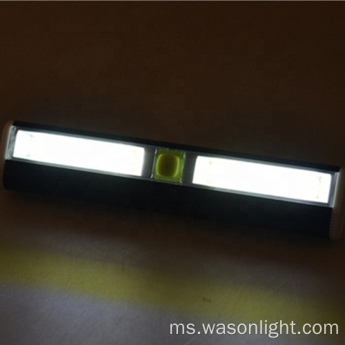 Borong tahan lama AAA bateri yang dikendalikan tanpa wayar LED Push Light Bright Stick pada lampu malam sentuh untuk almari, kabinet, garaj, rak